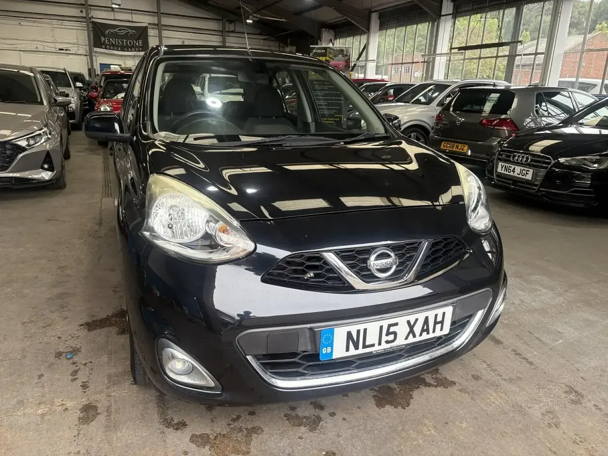 Used Nissan Micra Acenta 78 HP (57 kW) 2015 Black Hatchback