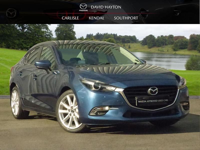 Blue Used 2017 Mazda 3 Inclusive Sedan | £11,295 (A bit pricey) - Image 1/3