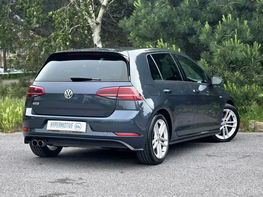 Used VW Golf VII GTD 184 HP (135 kW) 2019 Blue Hatchback