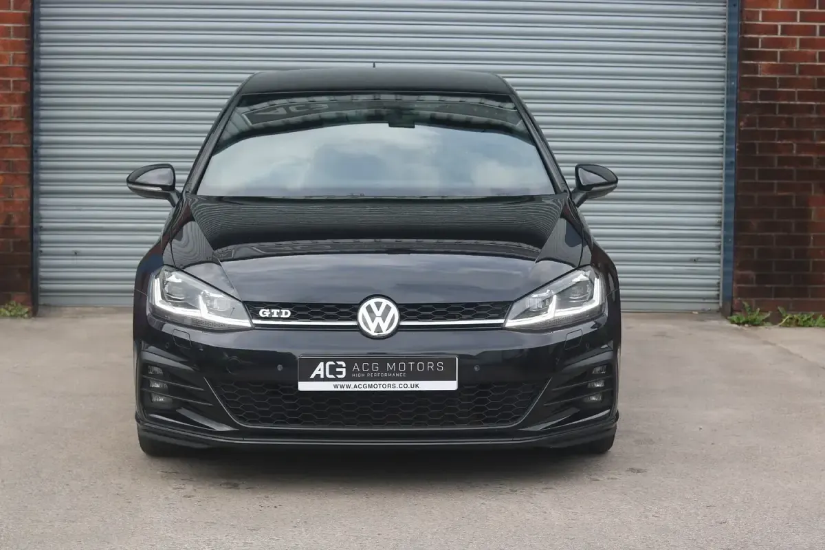 Used VW Golf VII GTD 184 HP (135 kW) 2018 Black Hatchback
