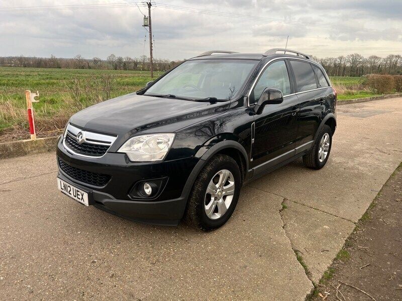 Black Used 2012 Vauxhall Antara SUV | £1,150 (Super price) - Image 1/4