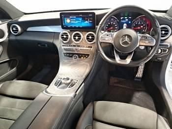 Used Mercedes C200 AMG line 184 HP (135 kW) 2019 White Coupe