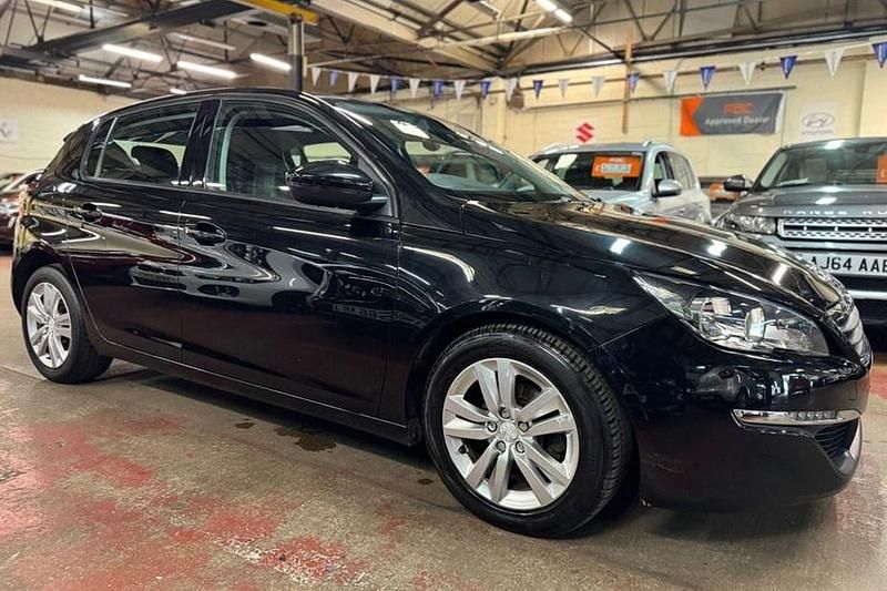 Black Used 2015 Peugeot 308 Active Hatchback | £4,791 (Fair price) - Image 1/1