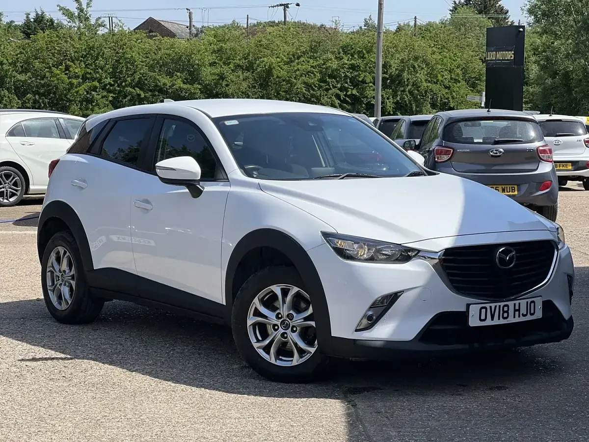 Used Mazda CX-3 150 HP (110 kW) 2018 White SUV