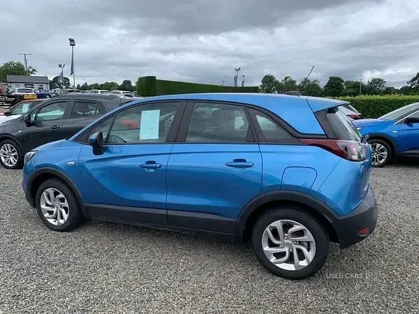 Used Vauxhall Crossland X S 102 HP (75 kW) 2020 Blue SUV