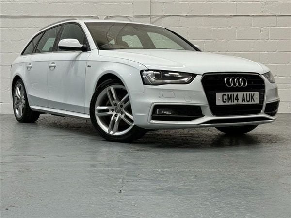 White Used 2014 Audi A4 S-Line Estate | £6,450 (Fair price) - Image 1/1