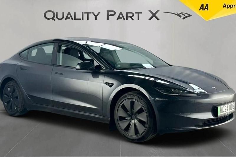 Grey Used 2024 Tesla Model 3 RWD Sedan | £30,700 (Expensive) - Image 1/1