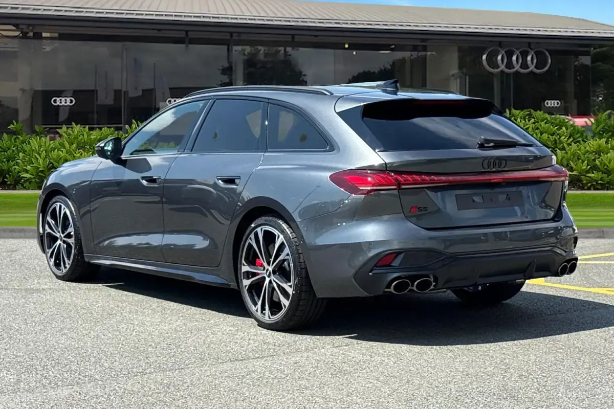 New Audi S5 Black Edition 2026 Grey Estate
