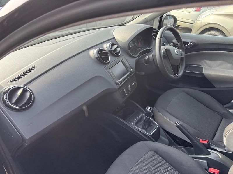 Used Seat Ibiza SE Technology 90 HP (66 kW) 2017 Black Hatchback