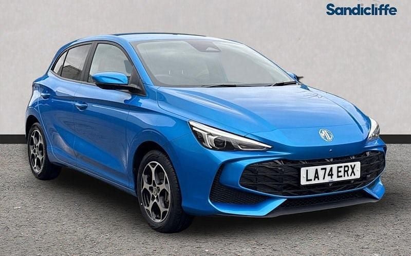 Used MG MG3 Trophy 194 HP (142 kW) 2024 Metallic  brixton blue Hatchback
