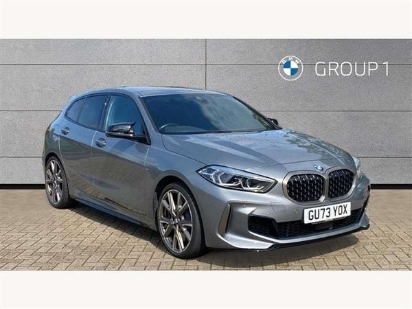 Grey Used 2023 BMW M135 Shadowline Hatchback | £30,295 (Fair price) - Image 1/4