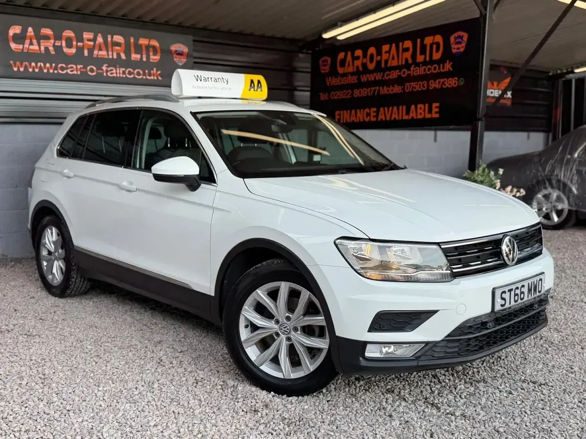 Used VW Tiguan SE 150 HP (110 kW) 2016 White SUV