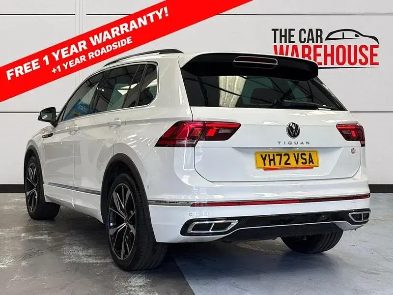 Used VW Tiguan R-line 148 HP (108 kW) 2022 White SUV