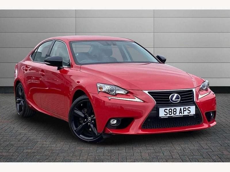 Red Used 2015 Lexus IS300h Sport Line Sedan | £13,999 (Fair price) - Image 1/3