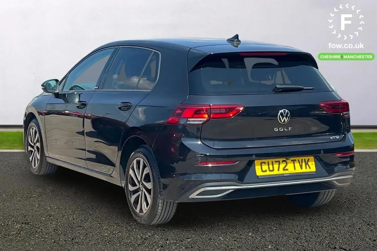 Used VW Golf VIII Active 150 HP (110 kW) 2022 Black Hatchback