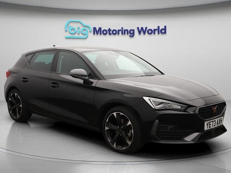 Black Used 2023 Cupra Leon Hatchback | £19,600 (Fair price) - Image 1/4