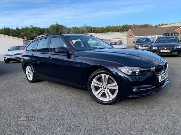 Blue Used 2017 BMW 320 Efficient Dynamics Estate | £9,995 (Good price) - Image 1/4