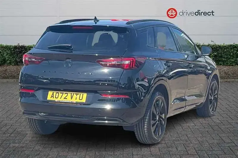 Used Vauxhall Grandland X GS Line 130 HP (95 kW) 2022 Black SUV