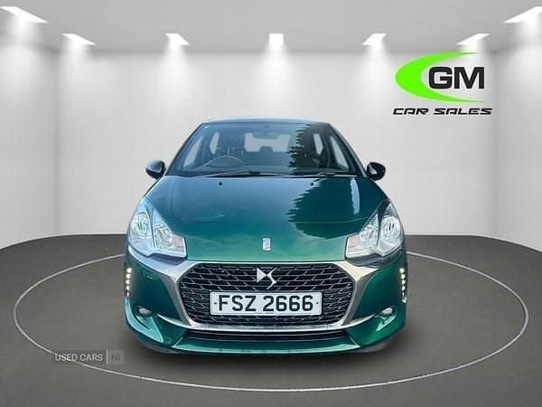 Green Used 2018 DS Automobiles DS3 Connected Chic Hatchback | £4,995 (Super price) - Image 1/4