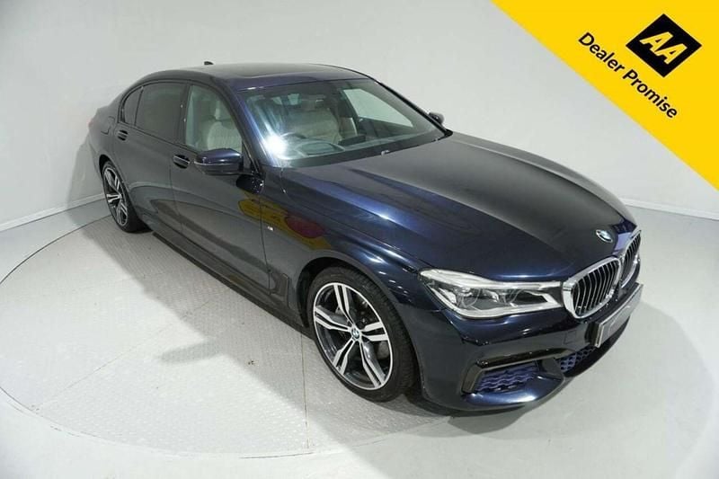Black Used 2015 BMW 730L M Sport Sedan | £25,460 (A bit pricey) - Image 1/3