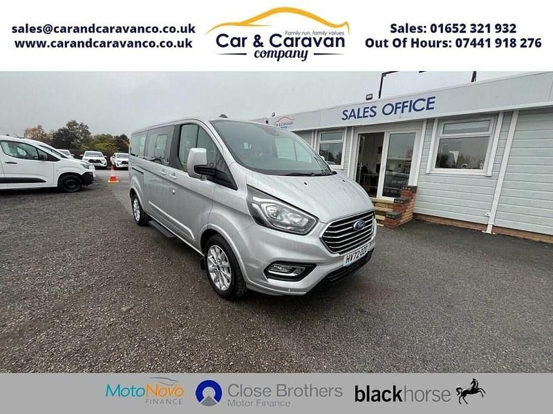 Silver Used 2022 Ford Tourneo Custom Titanium Van | £19,450 (Super price) - Image 1/4