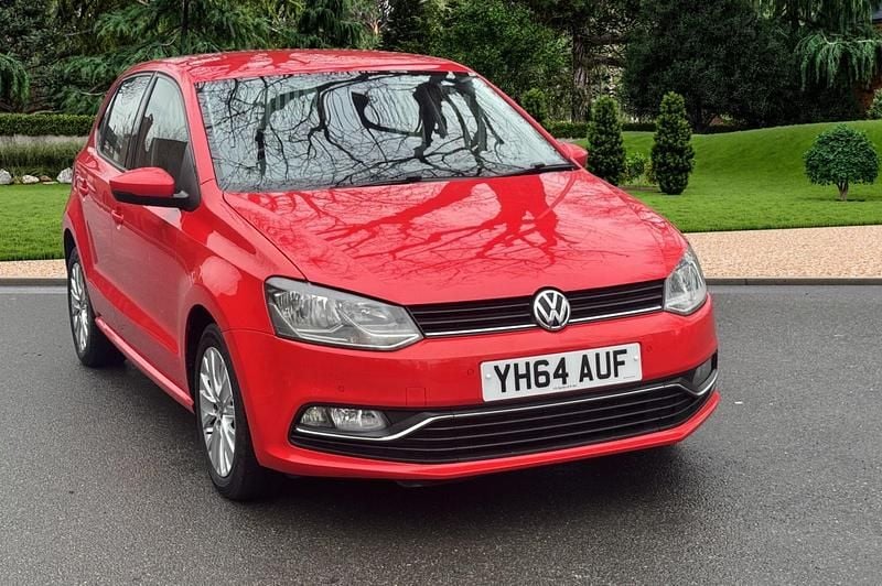 Red Used 2014 VW Polo SE Hatchback | £4,395 (Fair price) - Image 1/4