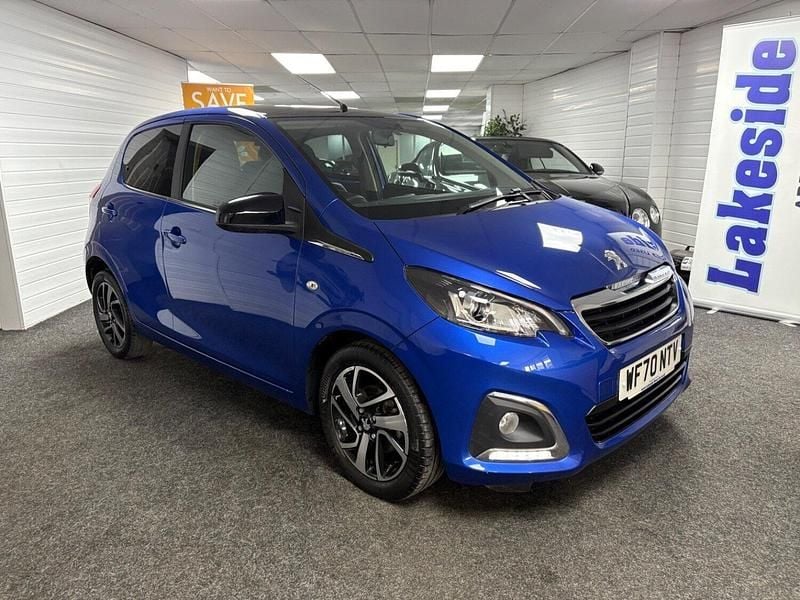 Blue Used 2020 Peugeot 108 Allure Hatchback | £8,995 (A bit pricey) - Image 1/4