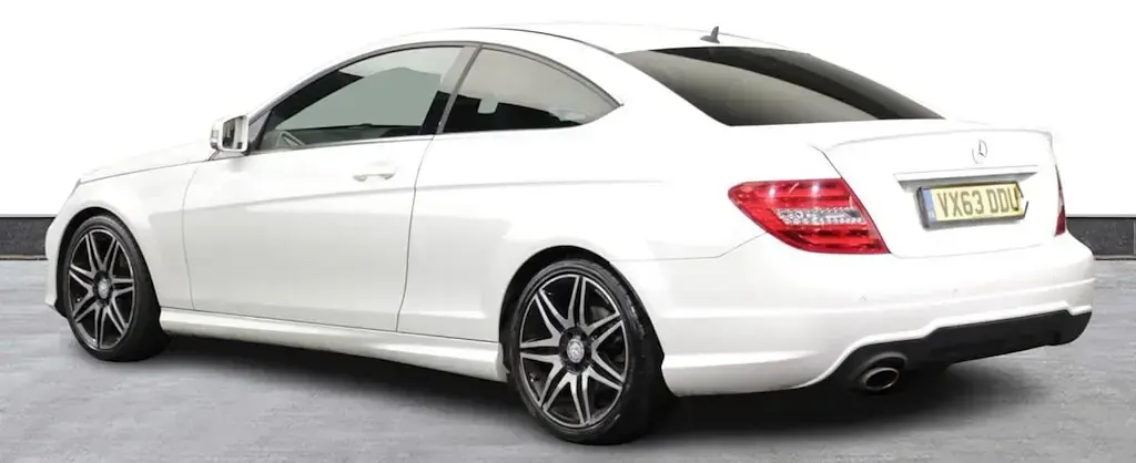 Used Mercedes C180 AMG 2013 White Coupe