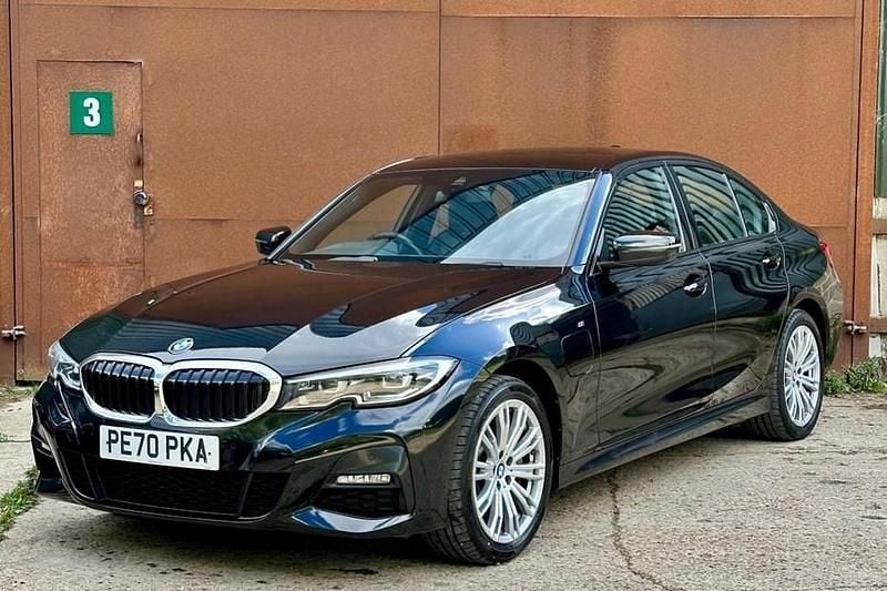 Black Used 2020 BMW 330e M Sport Sedan | £13,000 (Good price) - Image 1/1