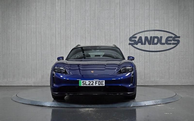 Used Porsche Taycan Cross Turismo 419 kW (571 HP) 2022 Blue Estate