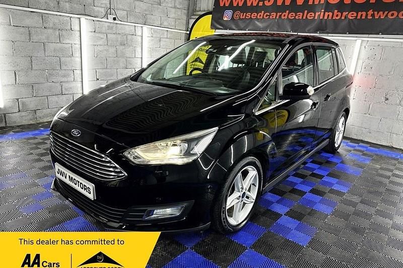 Black Used 2015 Ford Grand C-Max Titanium X MPV | £8,495 (A bit pricey) - Image 1/1
