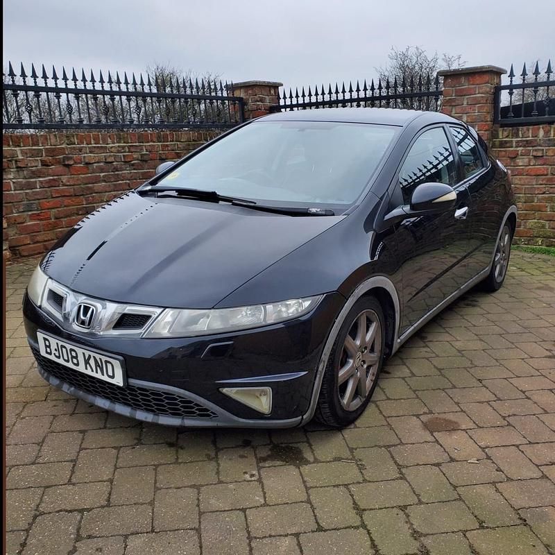 Begagnad Honda Civic Sport 140 HK (102 kW) 2008 Svart Halvkombi