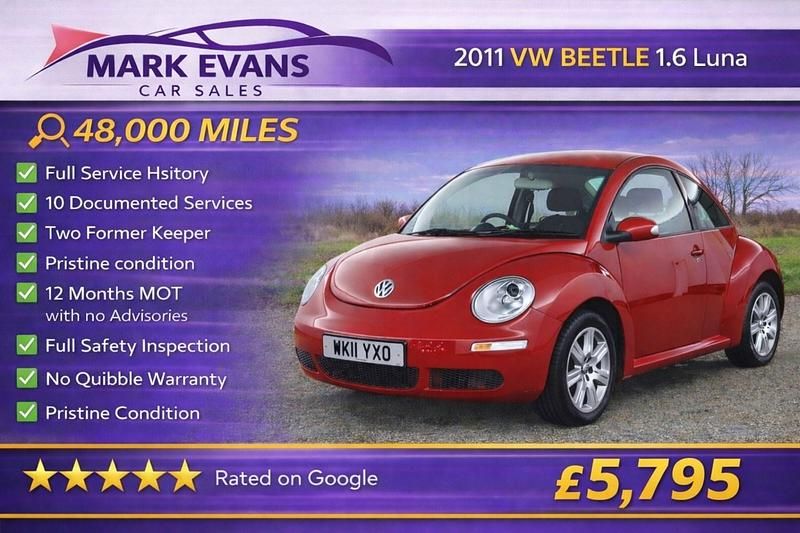 Used VW Beetle 2011 Red Hatchback