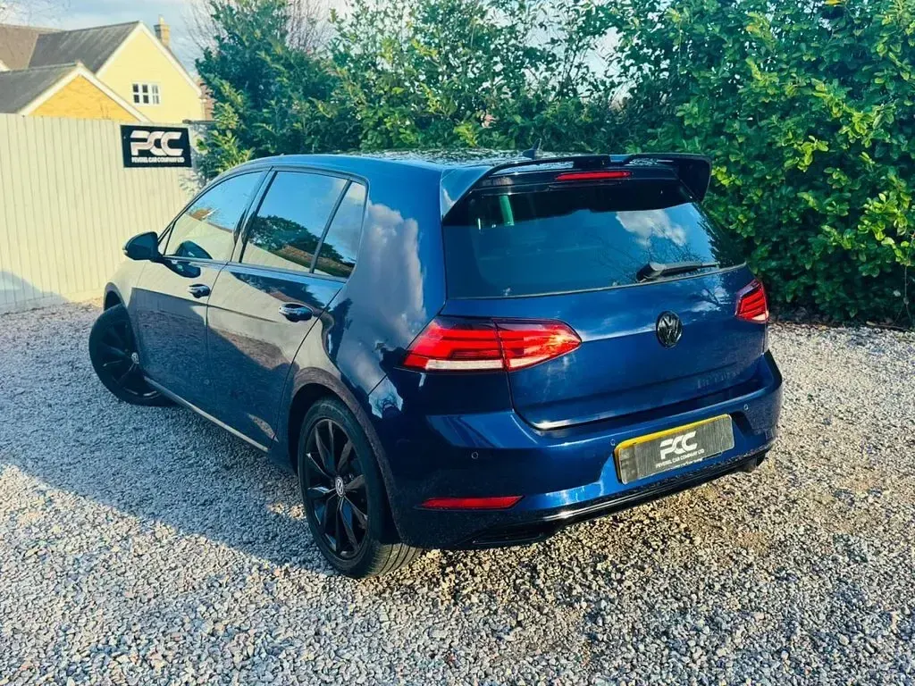 Used VW Golf VII GT 150 HP (110 kW) 2019 Blue Hatchback