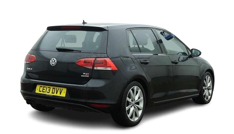 Used VW Golf VII GT 140 HP (102 kW) 2013 Black Hatchback