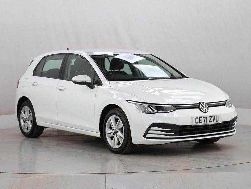 Used VW Golf VII S 150 HP (110 kW) 2021 White Hatchback