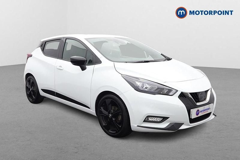 White Used 2022 Nissan Micra Hatchback | £11,749 (Fair price) - Image 1/4