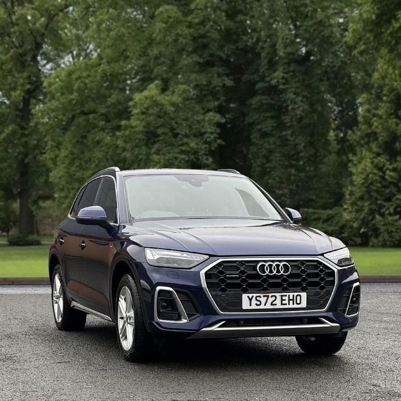 Used Audi Q5 S-Line 265 HP (194 kW) 2022 Blue SUV