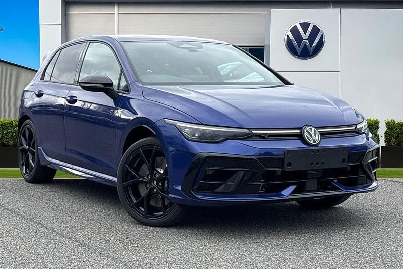 New VW Golf VIII Black Edition 330 HP (242 kW) 2026 Blue Hatchback