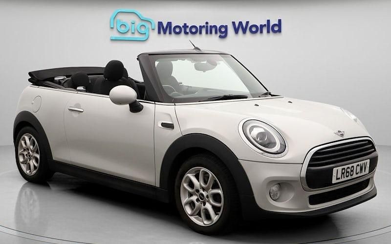 Silver Used 2018 Mini Cooper Cabriolet Cabriolet | £12,500 (Good price) - Image 1/4
