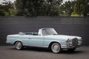 Used Mercedes 280 SE 200 HP (147 kW) 1971 Blue Cabriolet