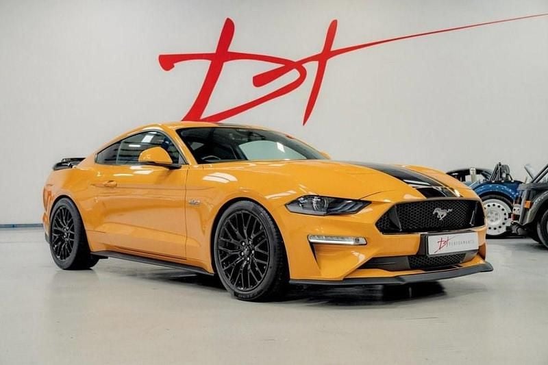 Orange Used 2022 Ford Mustang GT Fastback Coupe | £38,950 (Fair price) - Image 1/4