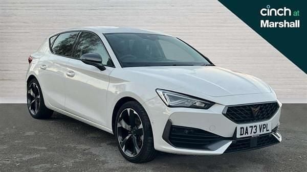 White Used 2023 Cupra Leon Hatchback | £19,609 (Fair price) - Image 1/4