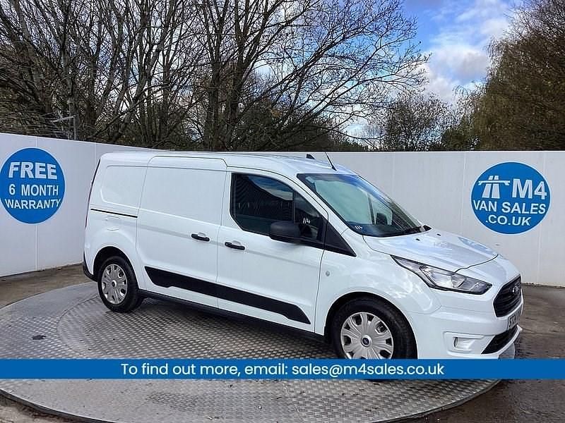 Used Ford Transit Connect Trend 100 HP (73 kW) 2024 Frozen white (solid paint) MPV