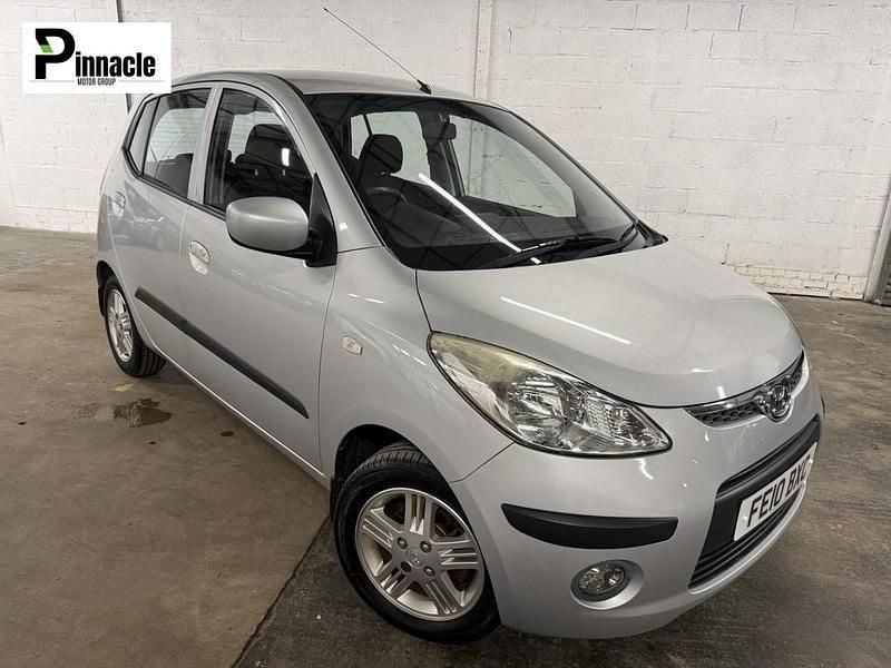 Silver Used 2010 Hyundai i10 Comfort Hatchback | £3,995 (Fair price) - Image 1/4