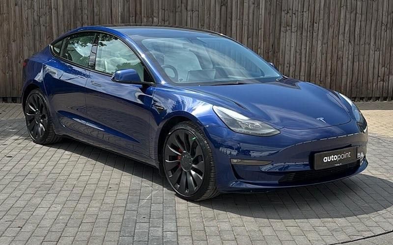 Used 2023 Tesla Model 3 Performance Sedan | £25,799 (Expensive) - Image 1/3