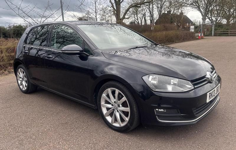 Used VW Golf VII GT 2013 Black Hatchback