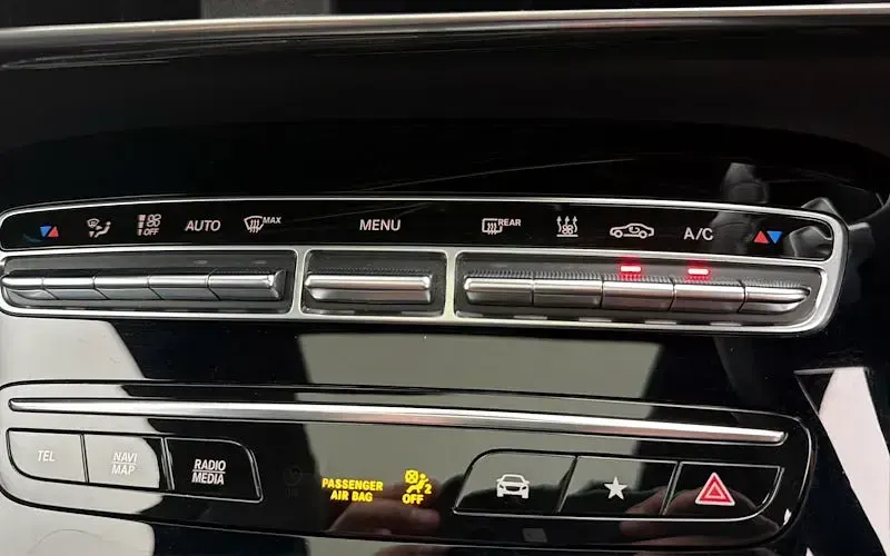 Used Mercedes EQC400 AMG line 300 kW (408 HP) 2021 Black SUV