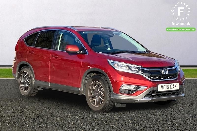 Red Used 2016 Honda CR-V SE Plus SUV | £12,399 (Fair price) - Image 1/3