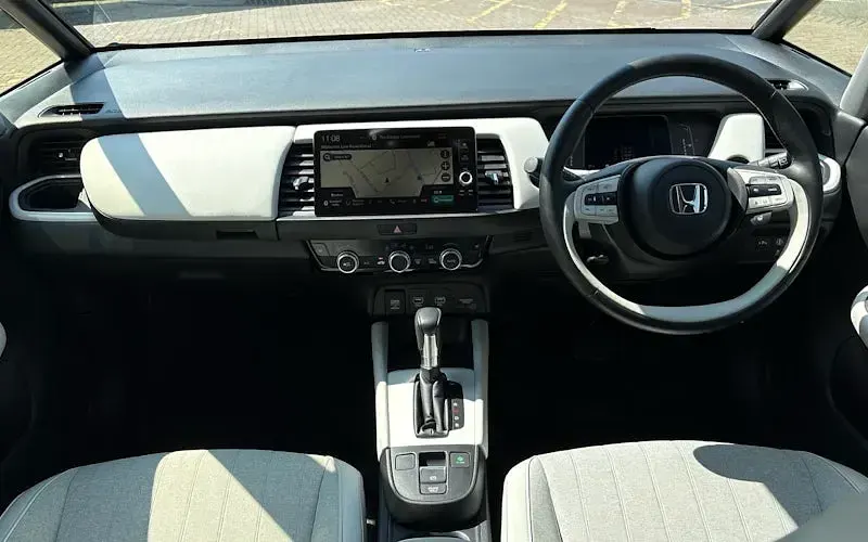 Used Honda Jazz Hybrid 109 HP (80 kW) 2021 Blue Hatchback